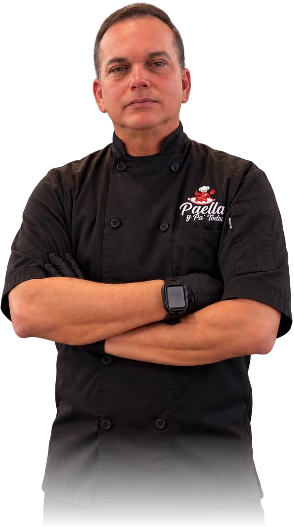 Retrato del chef Hansel Chávez